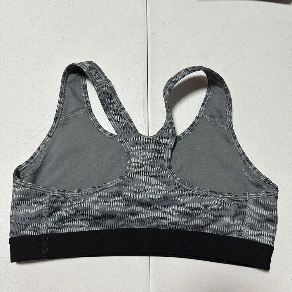 Nike Pro Women Classic Sports Bra Dri Fit Top Racerback Workout Gym Size Medium